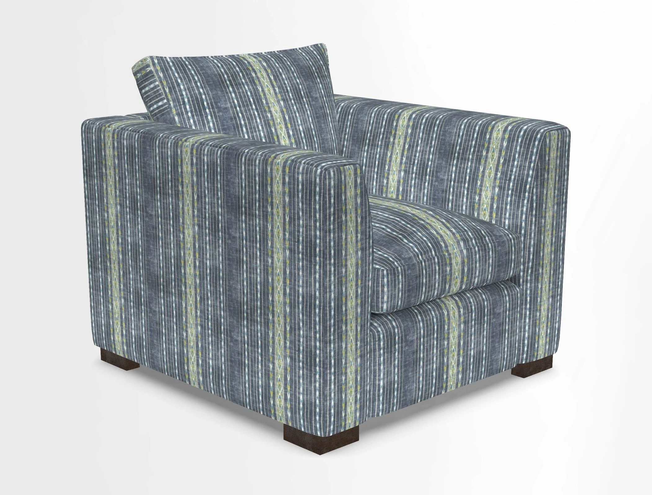 Wadenhoe Chair in Two Tone Plain Biscuit