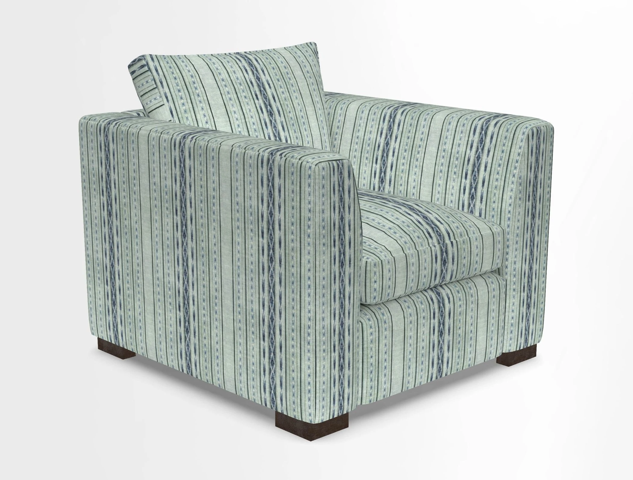 Wadenhoe Chair in Two Tone Plain Biscuit