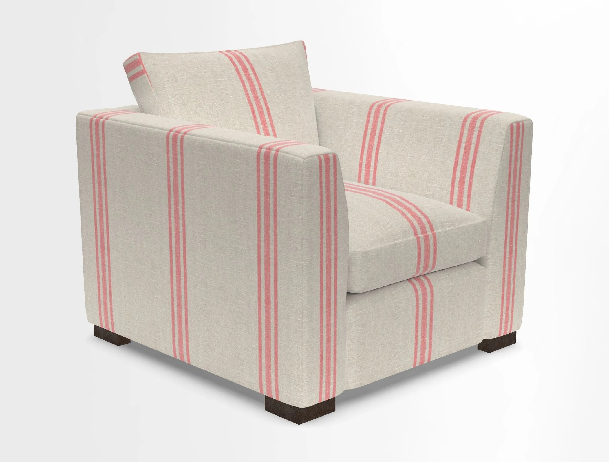 Wadenhoe Chair in Two Tone Plain Biscuit