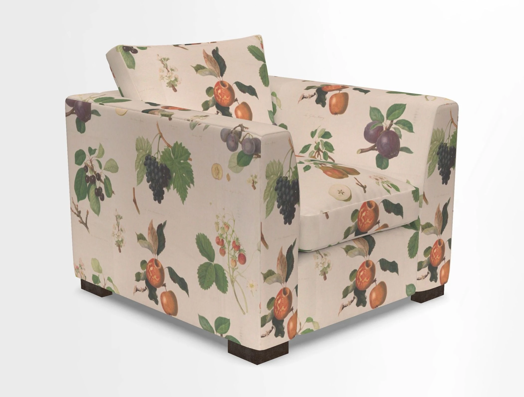 Wadenhoe Chair in Two Tone Plain Biscuit