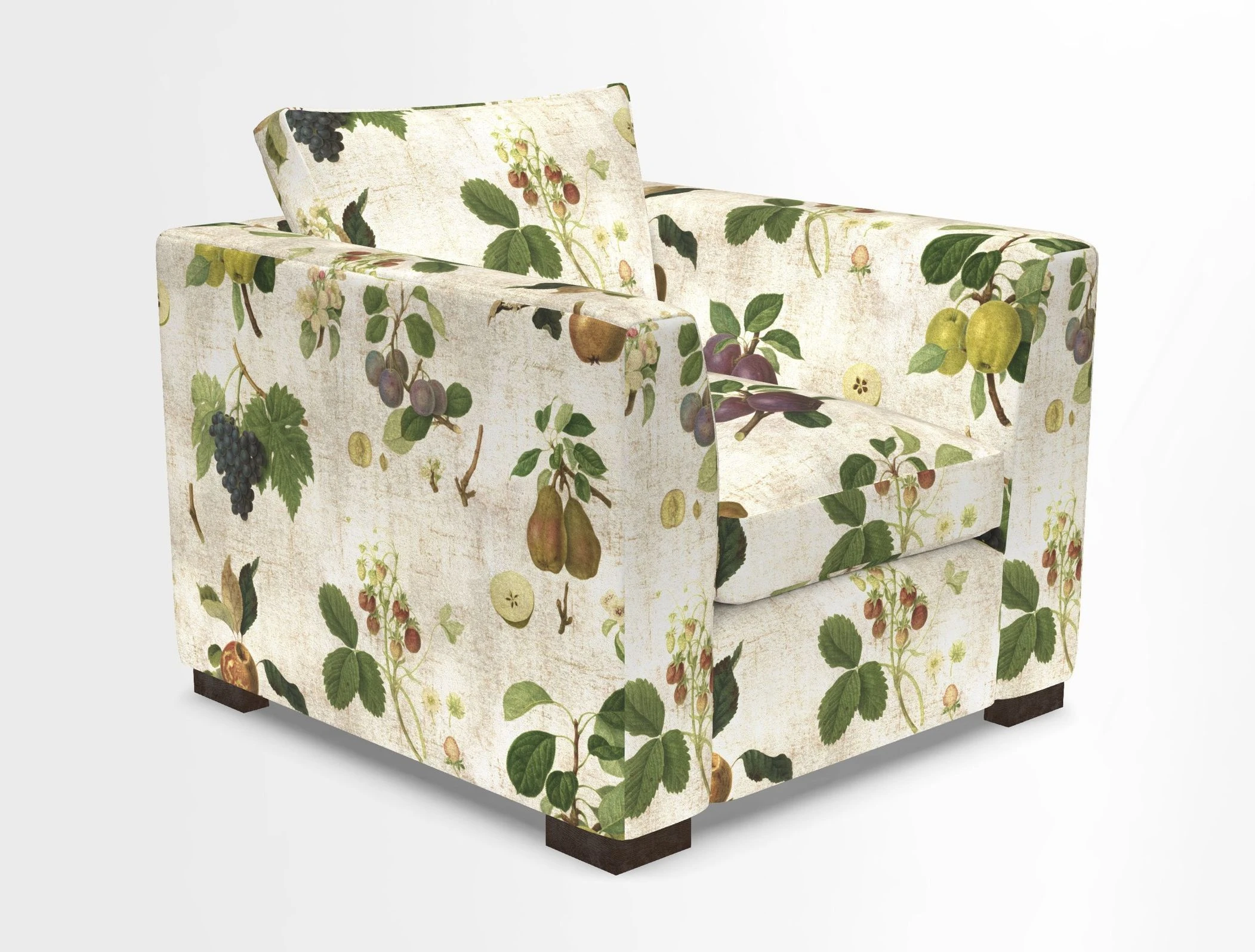 Wadenhoe Chair in Two Tone Plain Biscuit