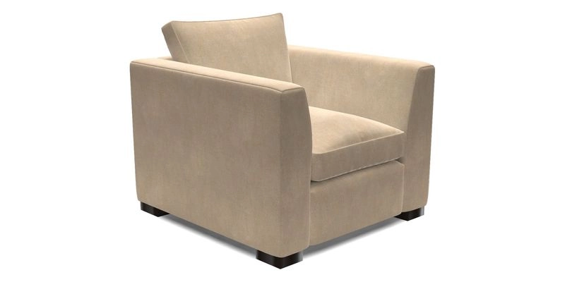 Wadenhoe Chair in Two Tone Plain Biscuit