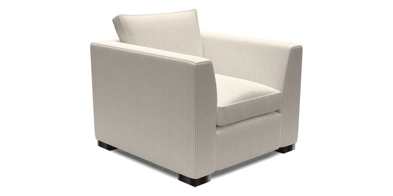 Wadenhoe Chair in Two Tone Plain Biscuit