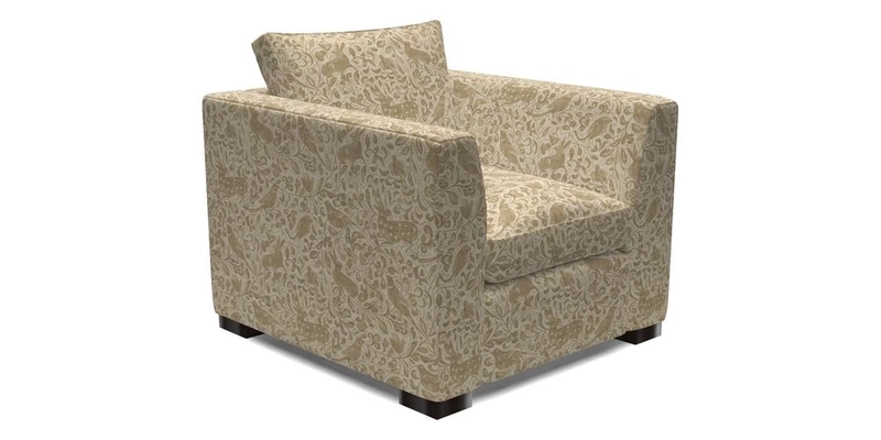 Wadenhoe Chair in Two Tone Plain Biscuit