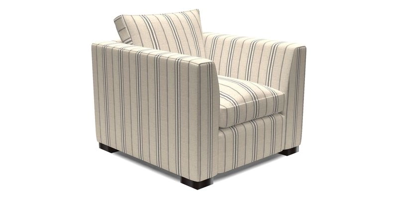 Wadenhoe Chair in Two Tone Plain Biscuit