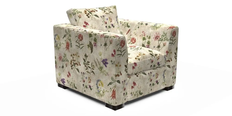 Wadenhoe Chair in Two Tone Plain Biscuit