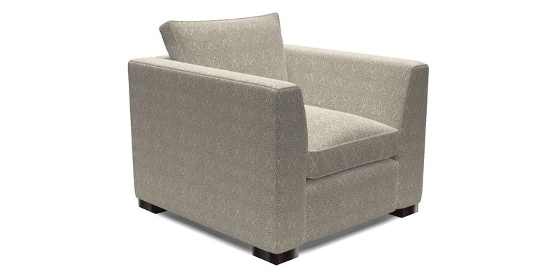 Wadenhoe Chair in Two Tone Plain Biscuit