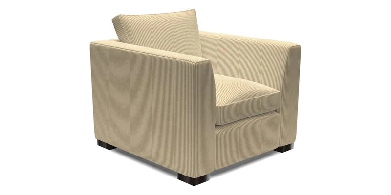 Wadenhoe Chair in Two Tone Plain Biscuit