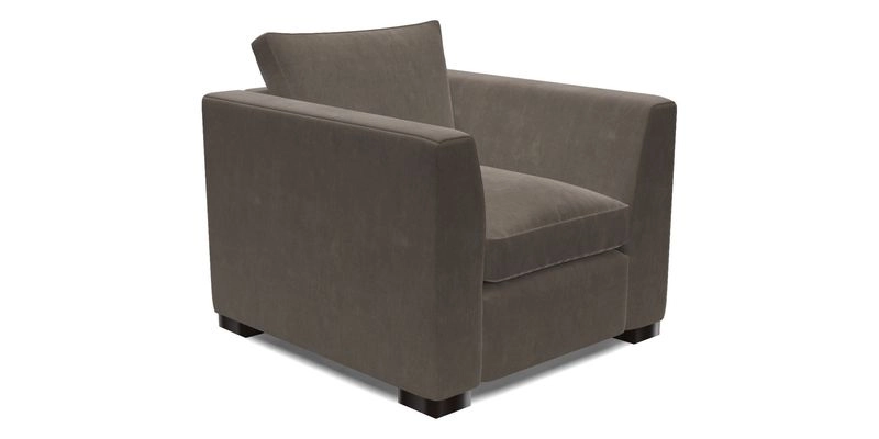 Wadenhoe Chair in Two Tone Plain Biscuit