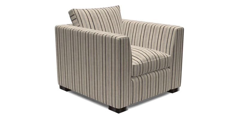 Wadenhoe Chair in Two Tone Plain Biscuit