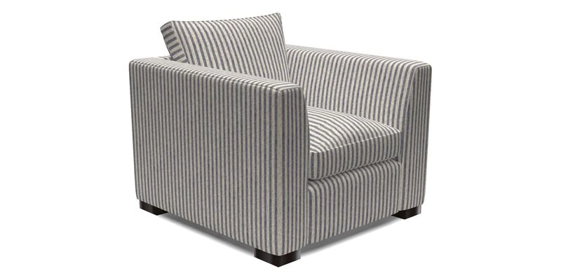 Wadenhoe Chair in Two Tone Plain Biscuit