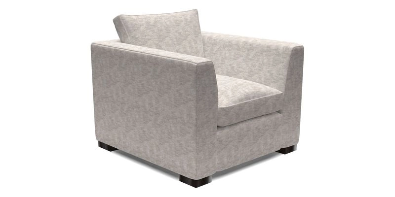 Wadenhoe Chair in Two Tone Plain Biscuit