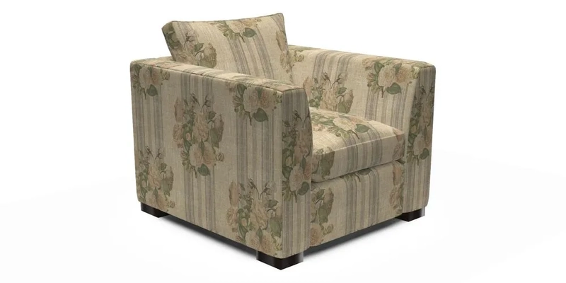 Wadenhoe Chair in Two Tone Plain Biscuit