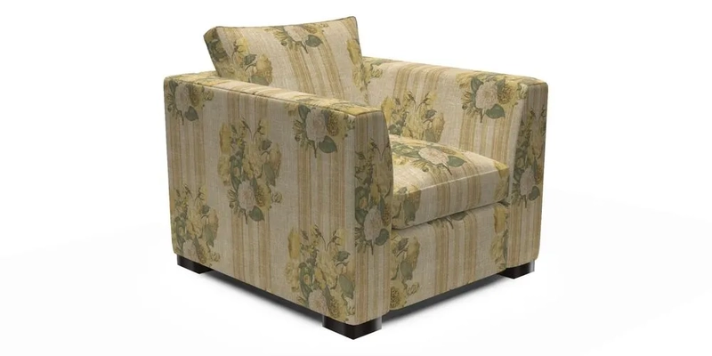 Wadenhoe Chair in Two Tone Plain Biscuit