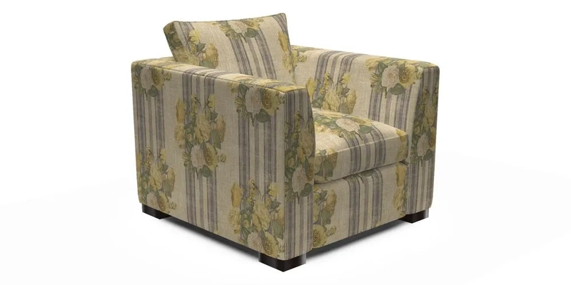 Wadenhoe Chair in Two Tone Plain Biscuit