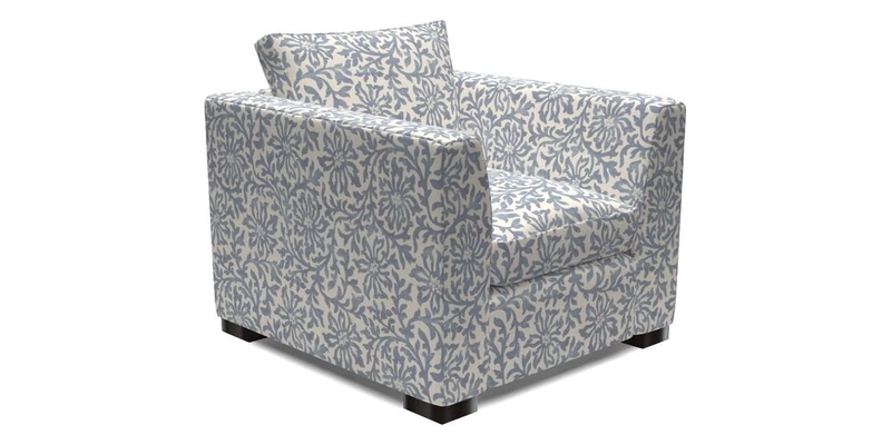 Wadenhoe Chair in Two Tone Plain Biscuit