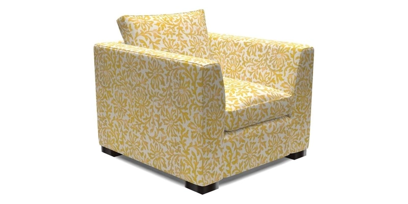 Wadenhoe Chair in Two Tone Plain Biscuit