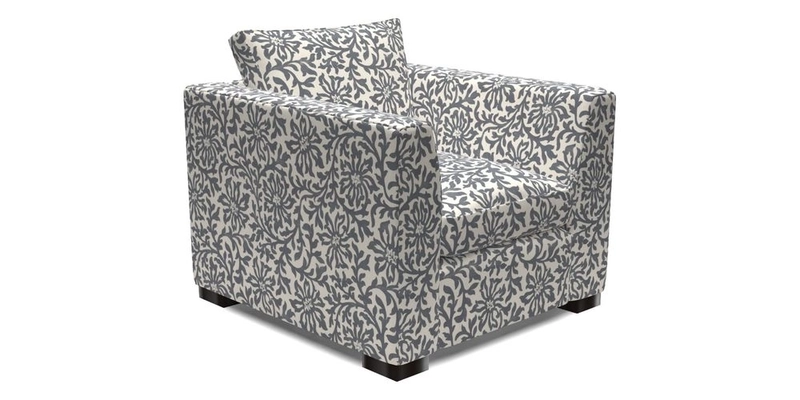 Wadenhoe Chair in Two Tone Plain Biscuit