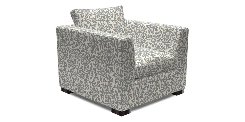 Wadenhoe Chair in Two Tone Plain Biscuit