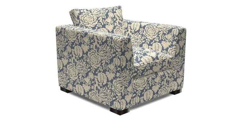 Wadenhoe Chair in Two Tone Plain Biscuit