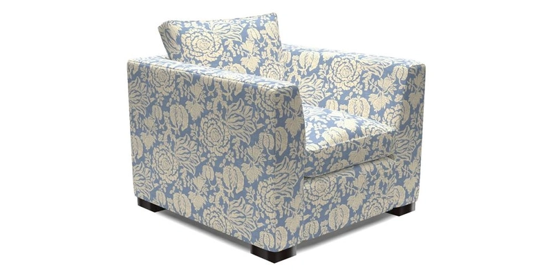 Wadenhoe Chair in Two Tone Plain Biscuit