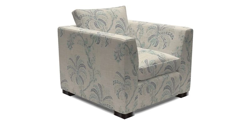 Wadenhoe Chair in Two Tone Plain Biscuit