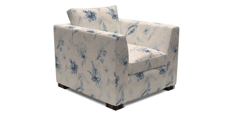 Wadenhoe Chair in Two Tone Plain Biscuit