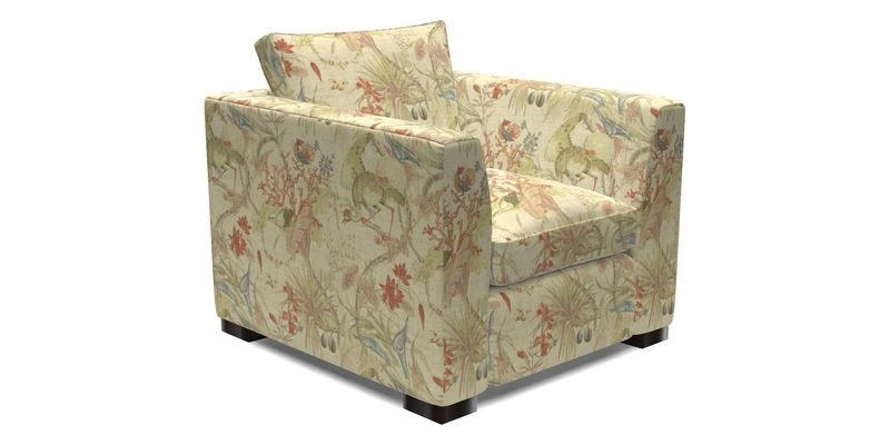 Wadenhoe Chair in Two Tone Plain Biscuit