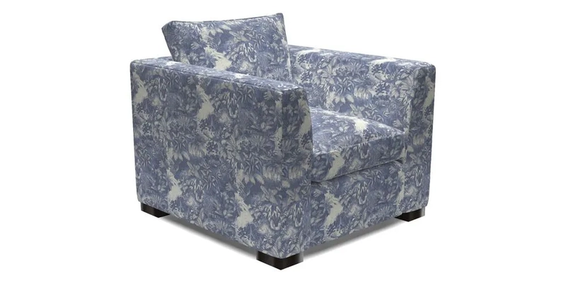 Wadenhoe Chair in Two Tone Plain Biscuit