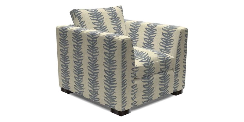 Wadenhoe Chair in Two Tone Plain Biscuit