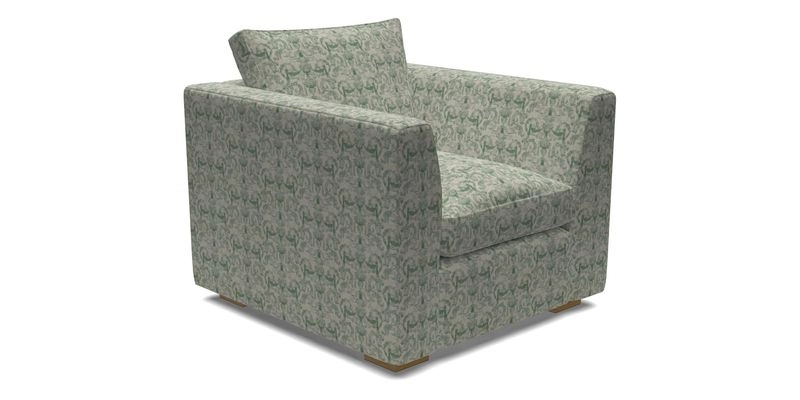 Wadenhoe Chair in Two Tone Plain Biscuit