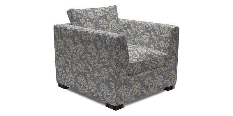 Wadenhoe Chair in Two Tone Plain Biscuit