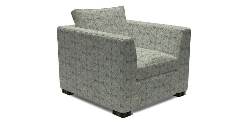 Wadenhoe Chair in Two Tone Plain Biscuit