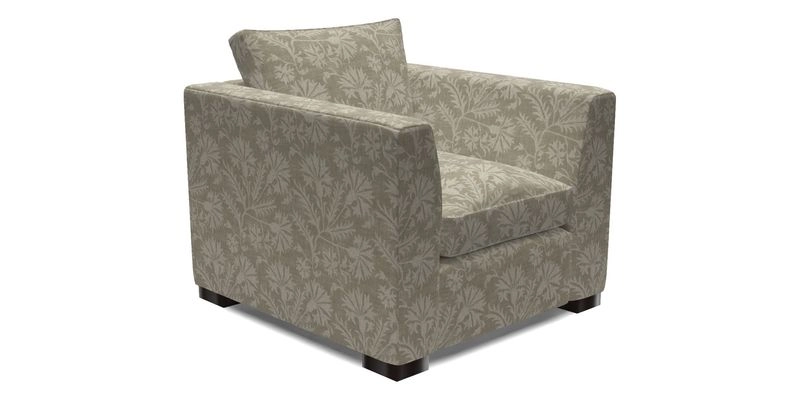 Wadenhoe Chair in Two Tone Plain Biscuit