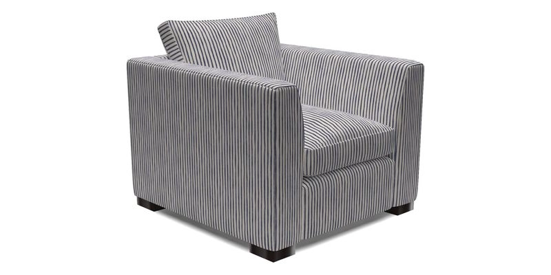 Wadenhoe Chair in Two Tone Plain Biscuit