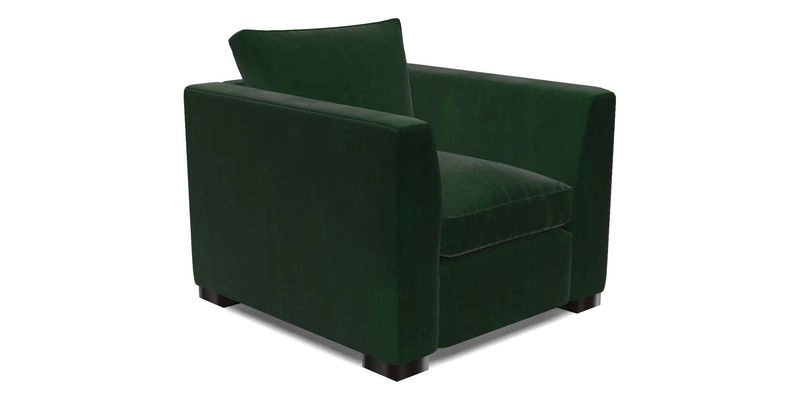 Wadenhoe Chair in Two Tone Plain Biscuit