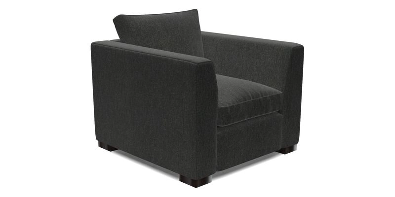 Wadenhoe Chair in Two Tone Plain Biscuit