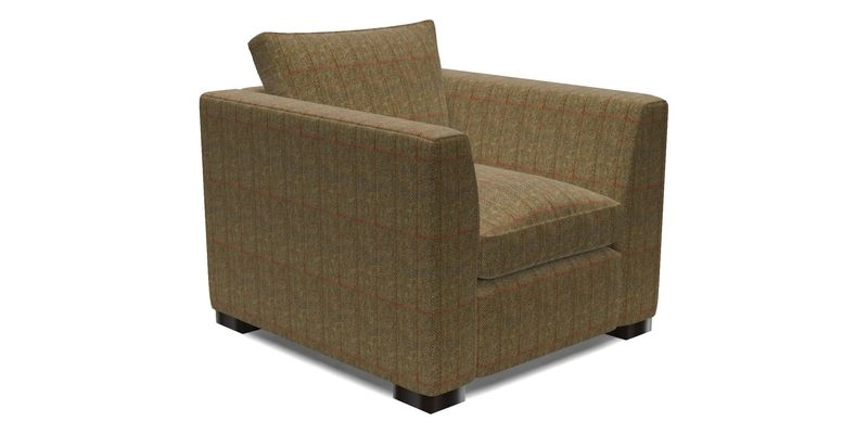 Wadenhoe Chair in Two Tone Plain Biscuit