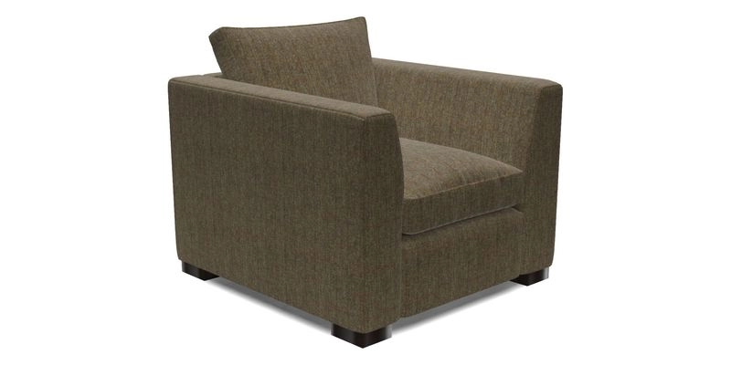 Wadenhoe Chair in Two Tone Plain Biscuit