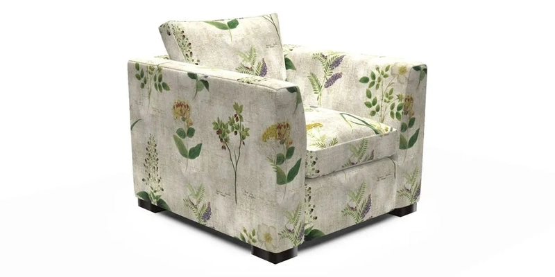 Wadenhoe Chair in Two Tone Plain Biscuit