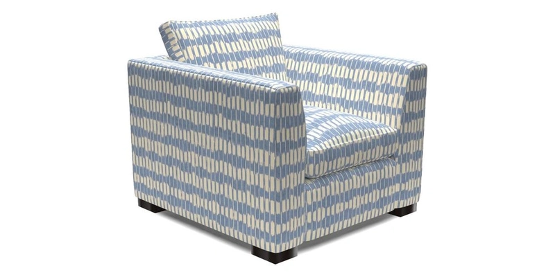 Wadenhoe Chair in Two Tone Plain Biscuit