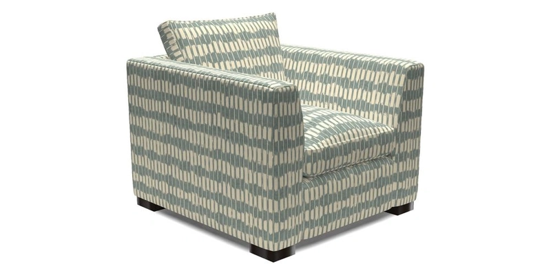 Wadenhoe Chair in Two Tone Plain Biscuit