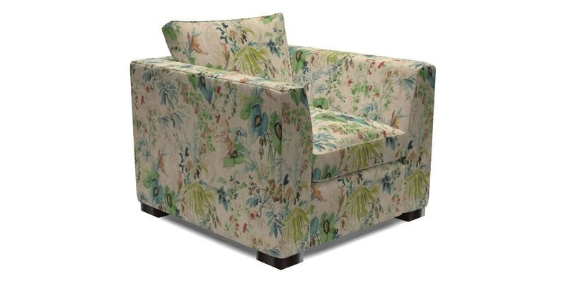 Wadenhoe Chair in Two Tone Plain Biscuit