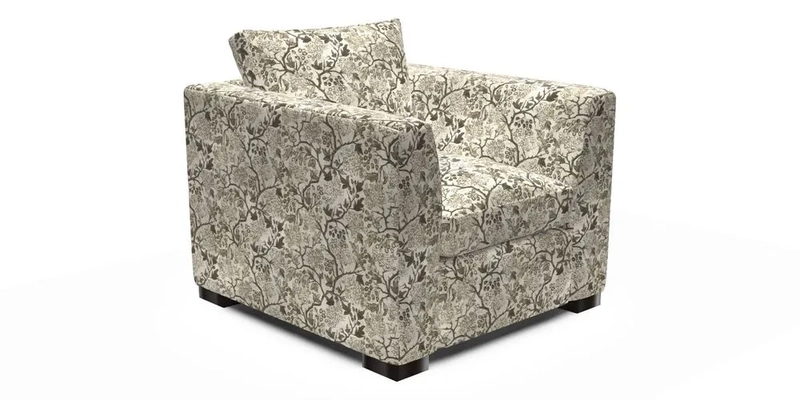 Wadenhoe Chair in Two Tone Plain Biscuit