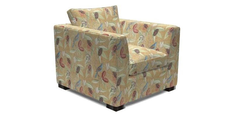 Wadenhoe Chair in Two Tone Plain Biscuit