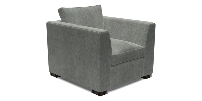 Wadenhoe Chair in Two Tone Plain Biscuit