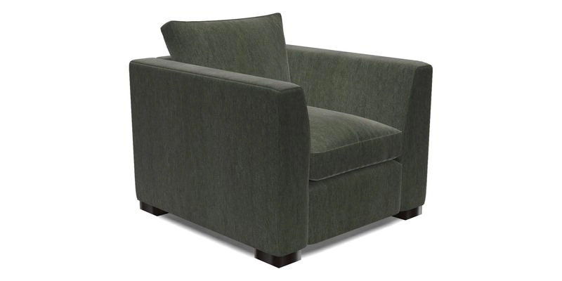 Wadenhoe Chair in Two Tone Plain Biscuit