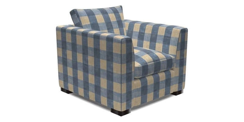 Wadenhoe Chair in Two Tone Plain Biscuit