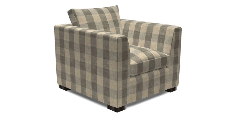 Wadenhoe Chair in Two Tone Plain Biscuit