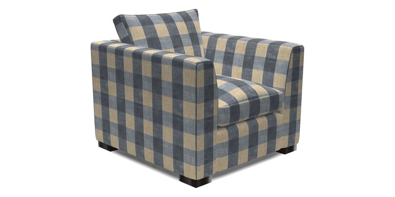 Wadenhoe Chair in Two Tone Plain Biscuit